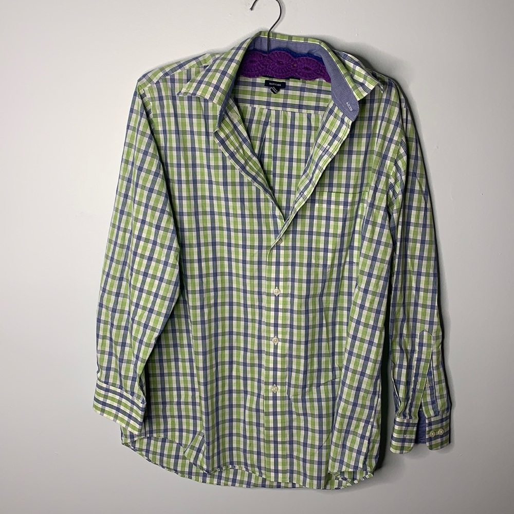Croft & Barrow Button Down 16 32/33 Cotton Shirt